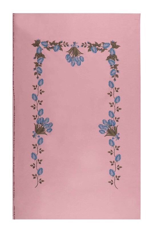 SİMİSSO - Молитвенный коврик для вышивания 511|голубой-пудровый