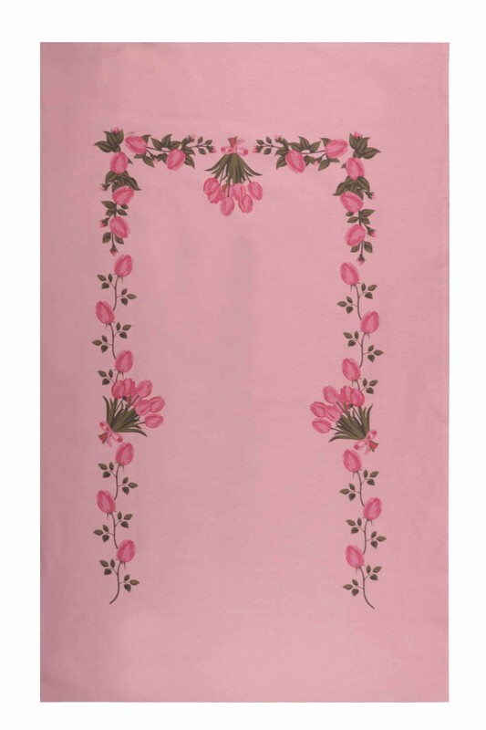 SİMİSSO - Молитвенный коврик для вышивания 511|розовый- пудровый 
