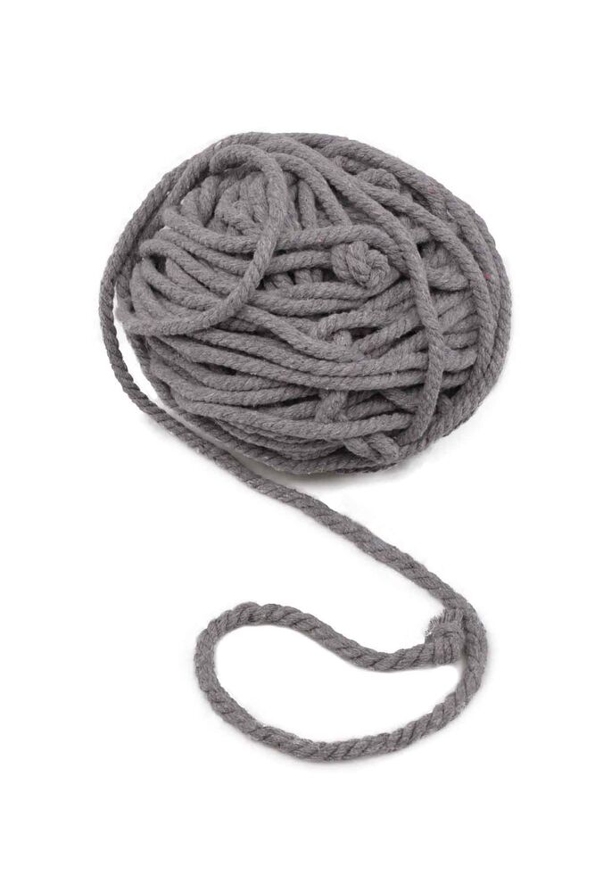 Верёвка джутовая 8мм/серый