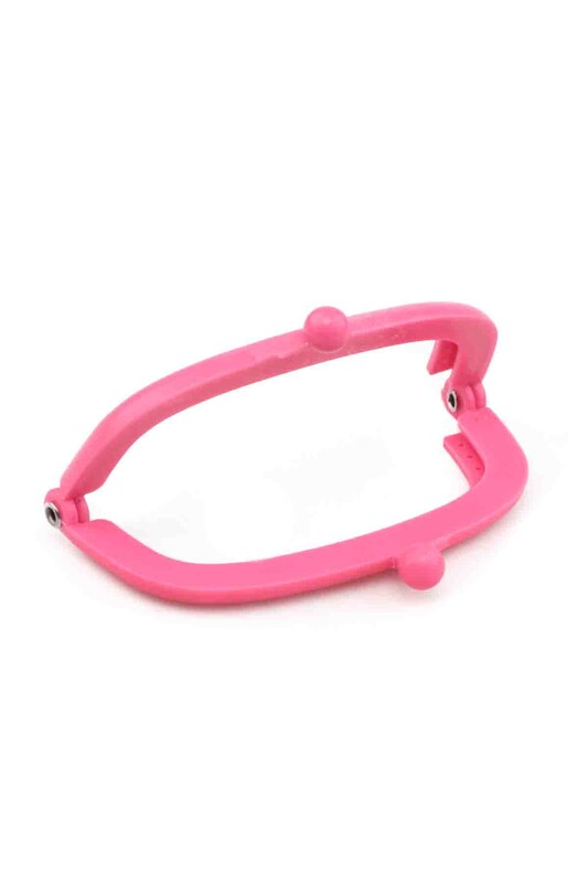 Пластиковые ручки для сумок 9см/розовый - Thumbnail