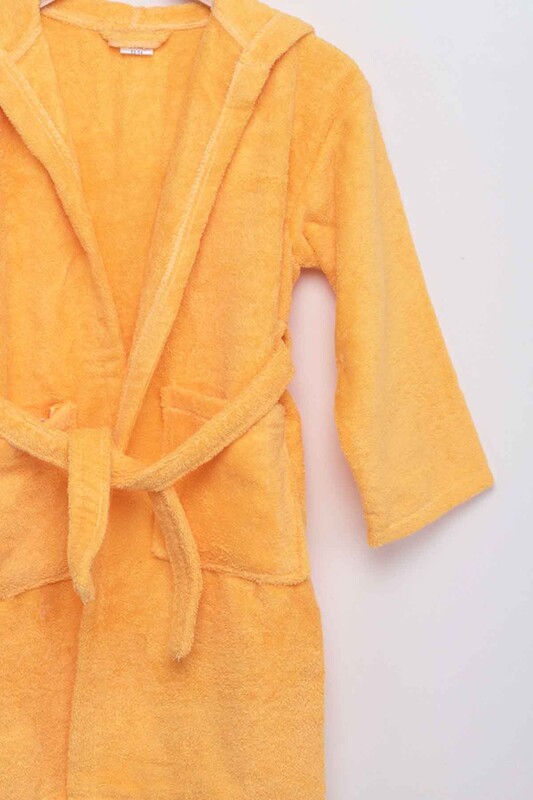 Банный халат/жёлтый - Thumbnail
