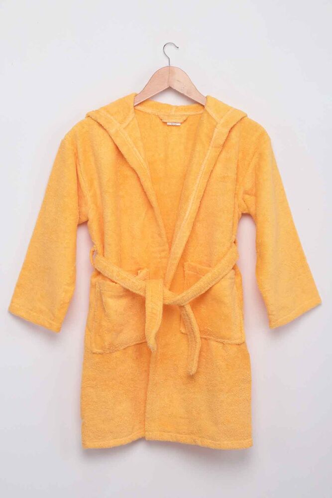 Банный халат/жёлтый 