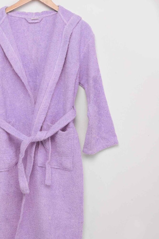 Банный халат/фиолетовый 
