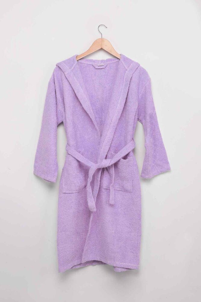 Банный халат/фиолетовый 