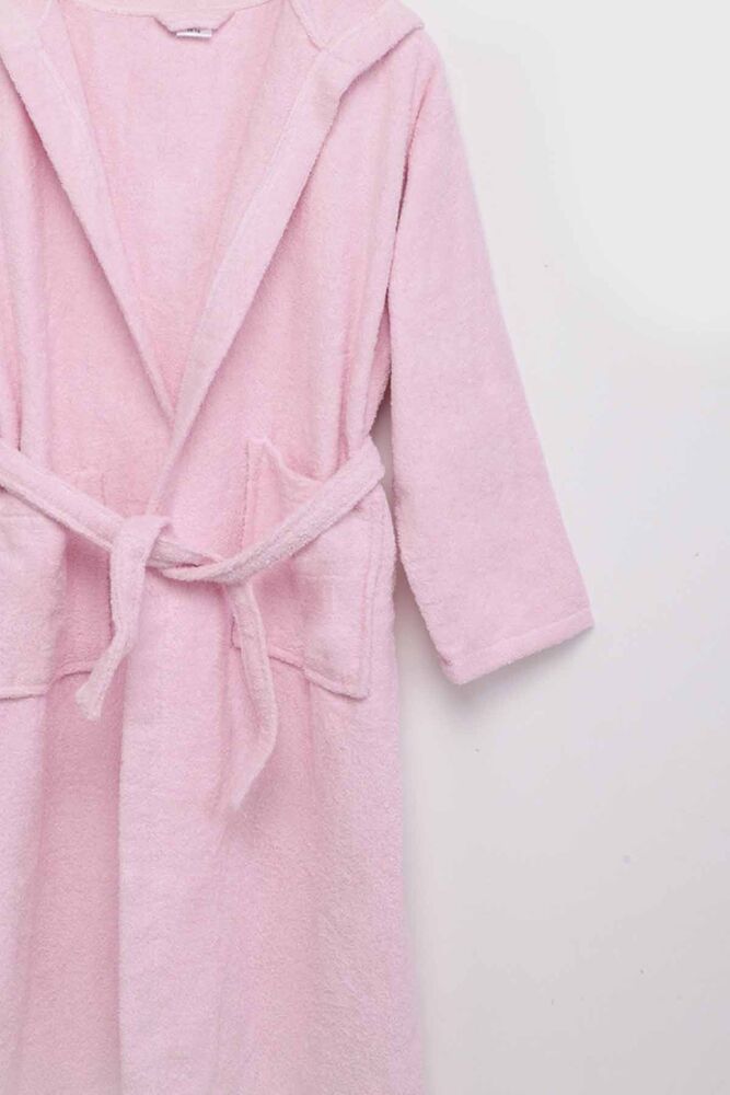 Банный халат/светло-розовый 