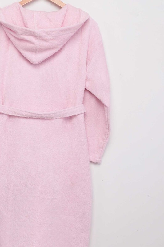 Банный халат/светло-розовый - Thumbnail