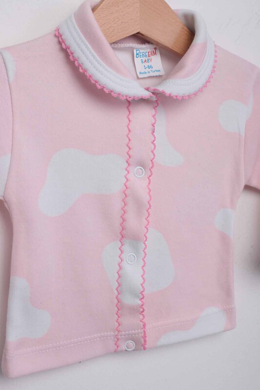 Пижама с принтом|розовый - Thumbnail