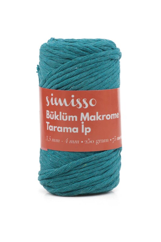 SİMİSSO - Simisso Tarama Makrome İpi | Zümrüt
