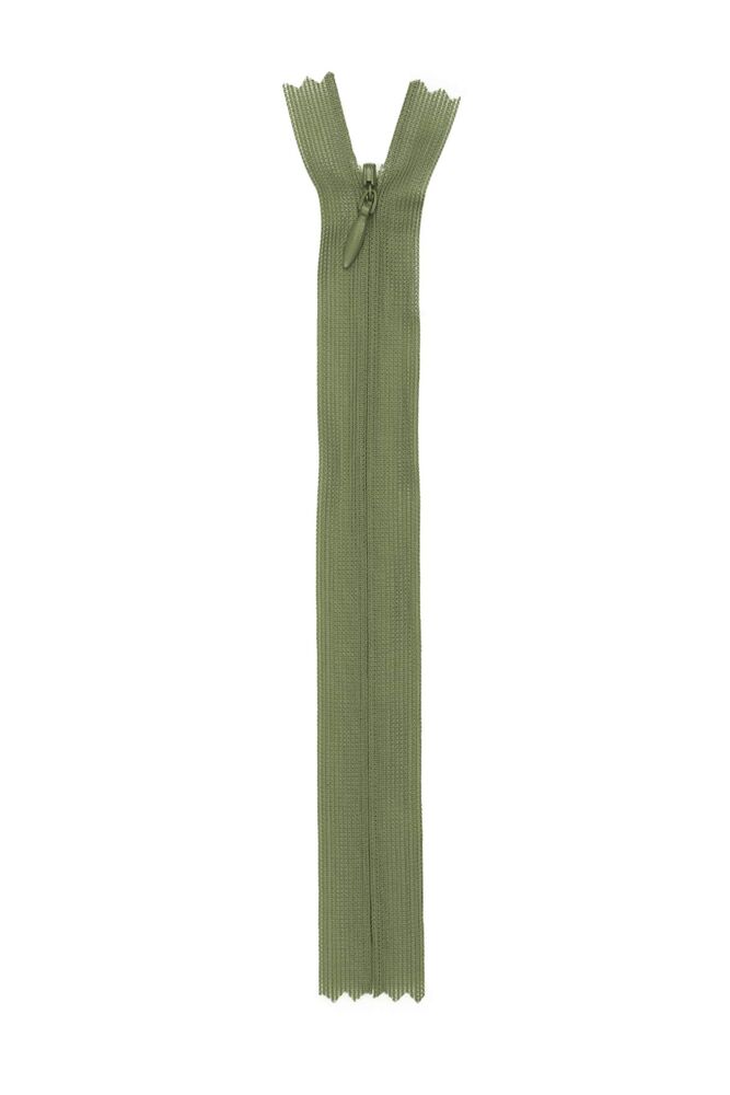 Gizli Etek Fermuarı 21 Açık Haki 20 cm