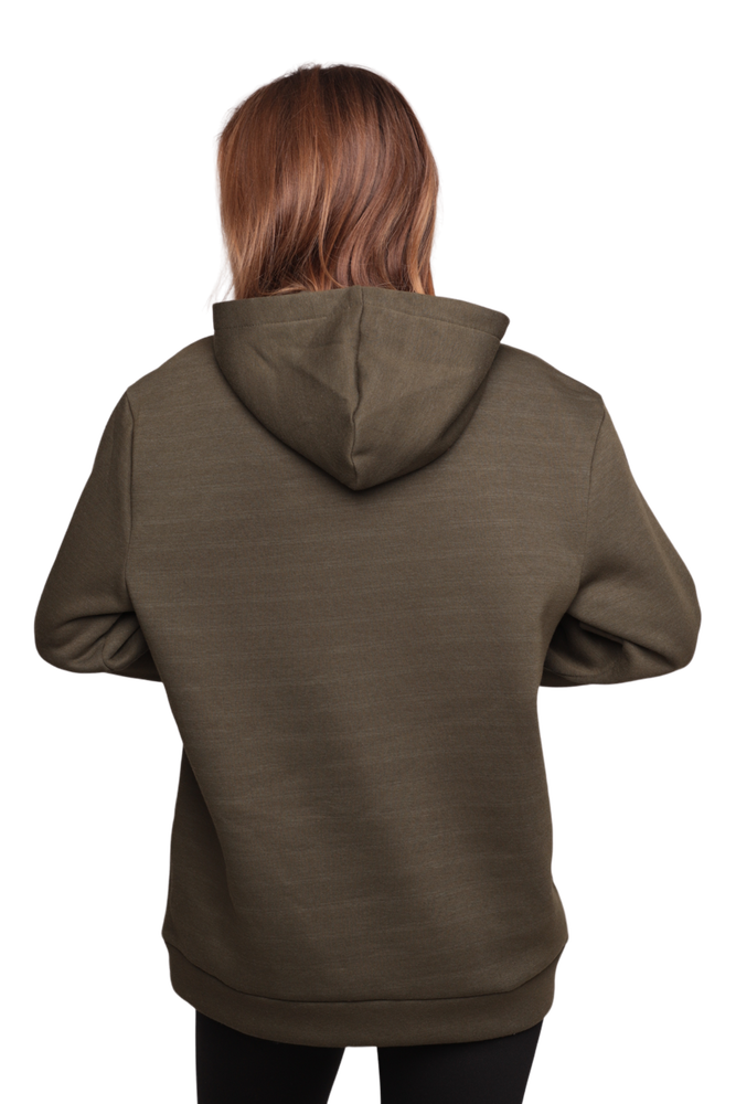 Kapşonlu 3 İplik Sweatshirt 0153 | Haki