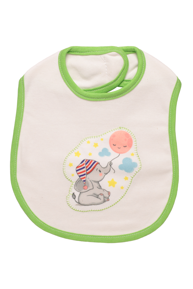 Figürlü Mama Önlüğü 02 | Yeşil