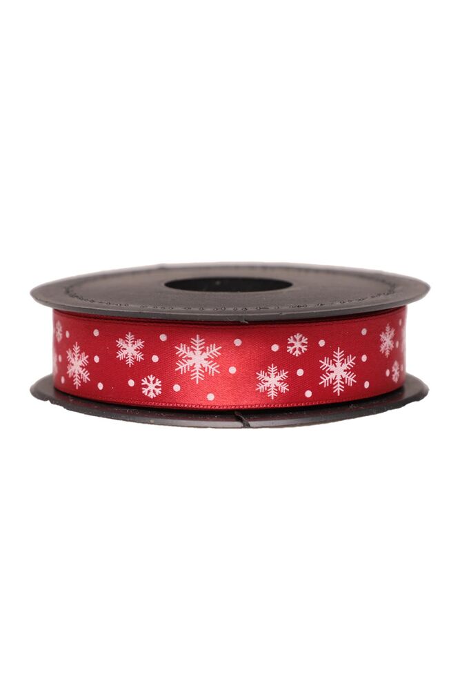Yılbaşılı Kurdele 2 cm | Kırmızı