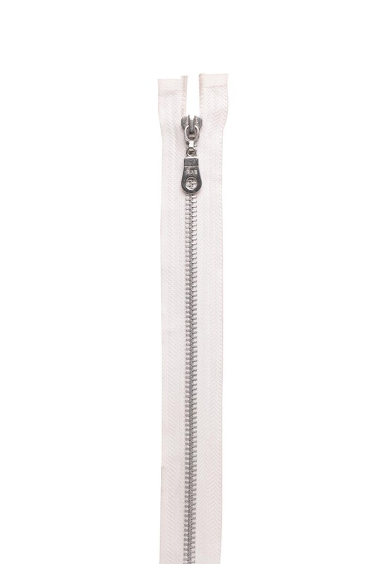 SİMİSSO - Mont Fermuarı 101 60 cm | Beyaz