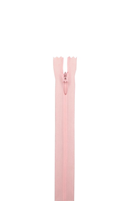SİMİSSO - Gizli Elbise Fermuarı 36 Açık Pembe 50 cm
