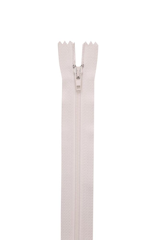 Etek Fermuarı 18 cm Beyaz