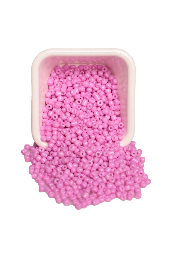 Cam Boncuk 2 mm 50 gr Bebe Pembe 08