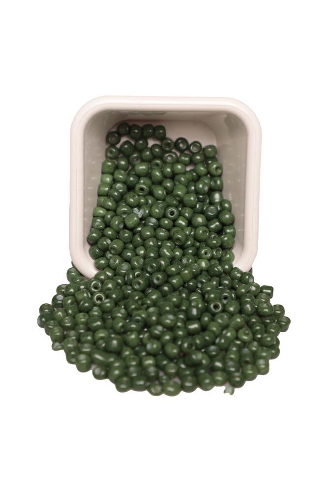 Cam Boncuk 4 mm 50 gr Haki 13