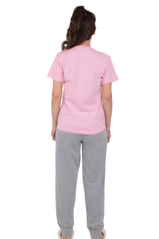 Пижама Sude с принтом|розовый - Thumbnail
