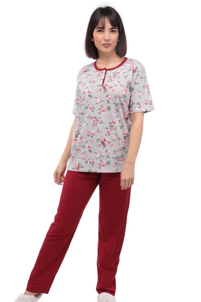 Пижама Sude 1016|бордовый