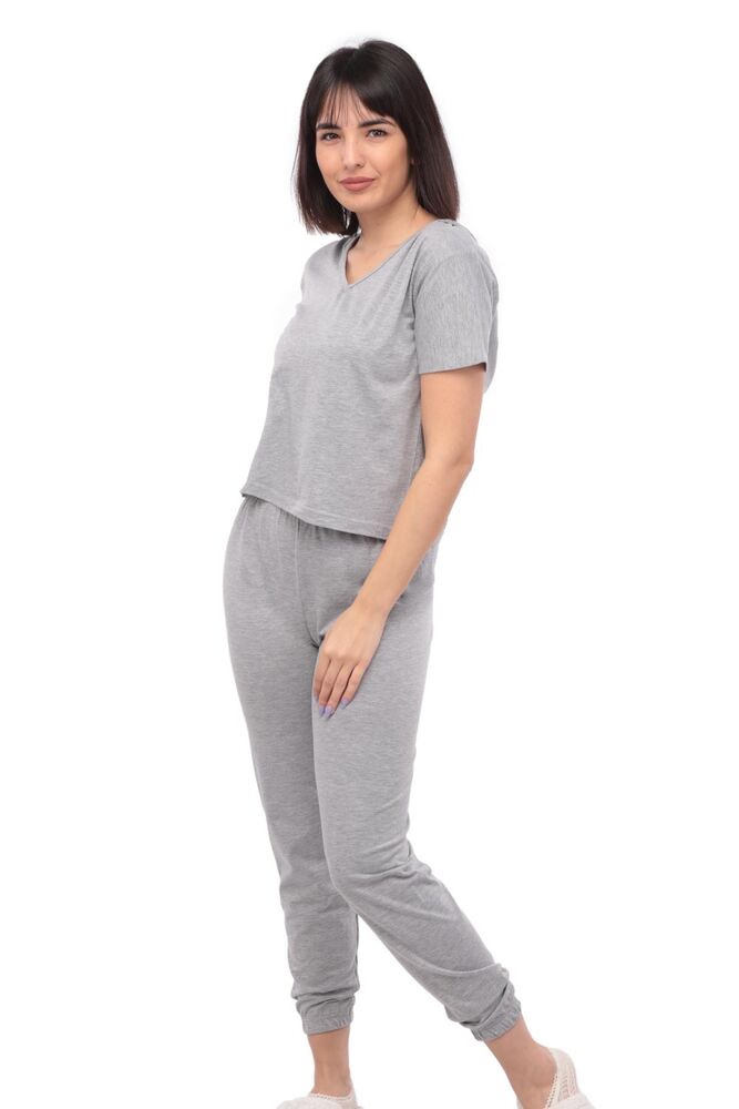 Пижама с капюшоном Sude 2015/серый 