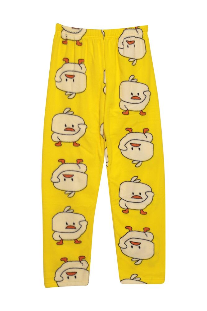 Kadın Polar Pijama Takımı 5005 | Sarı