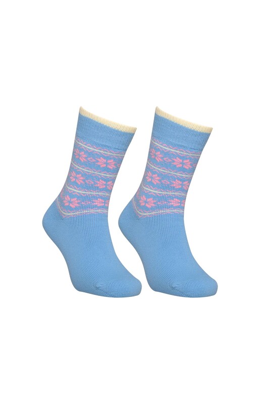 URVE - Termal Kadın Soket Çorap 6045 | Mavi