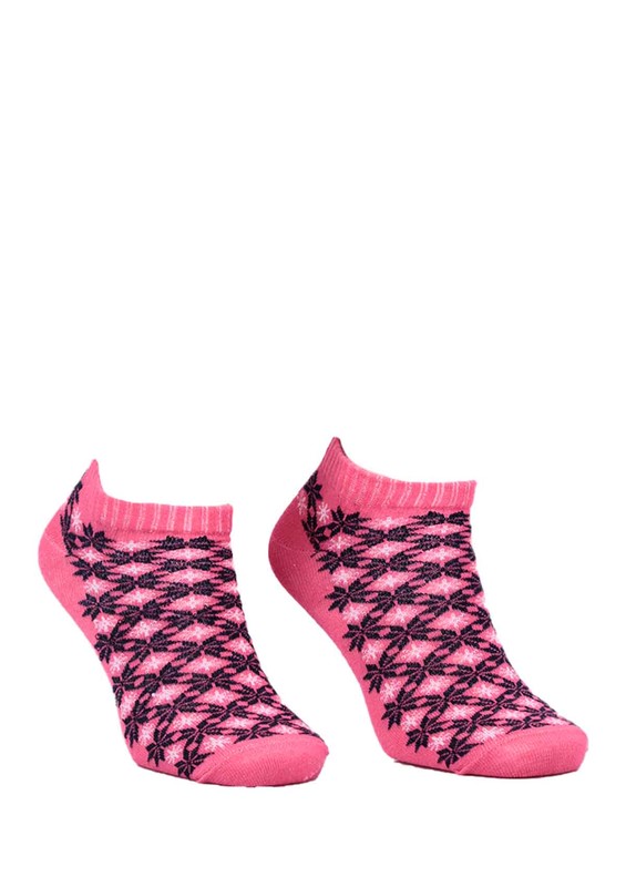 VİP - Vip Desenli Soket Çorap 314 | Pudra