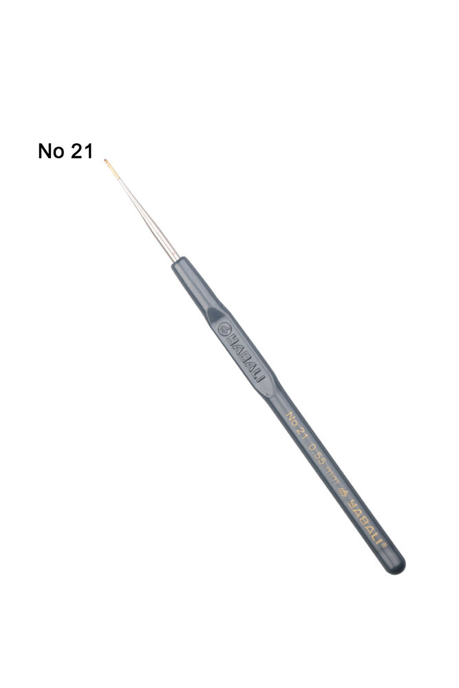 Крючок Tulip с пластиковой ручкой No 21