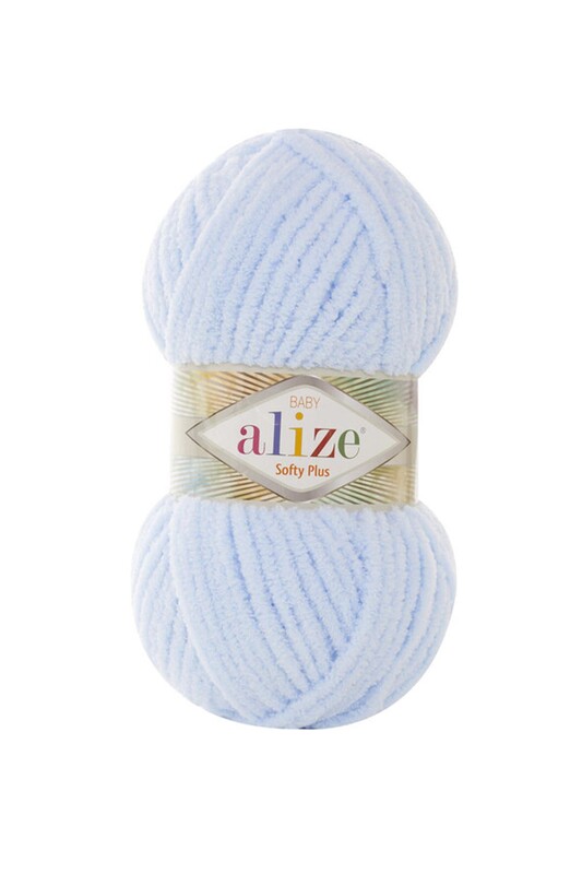 Alize - Alize Softy Plus El Örgü İpi Açık Mavi 183