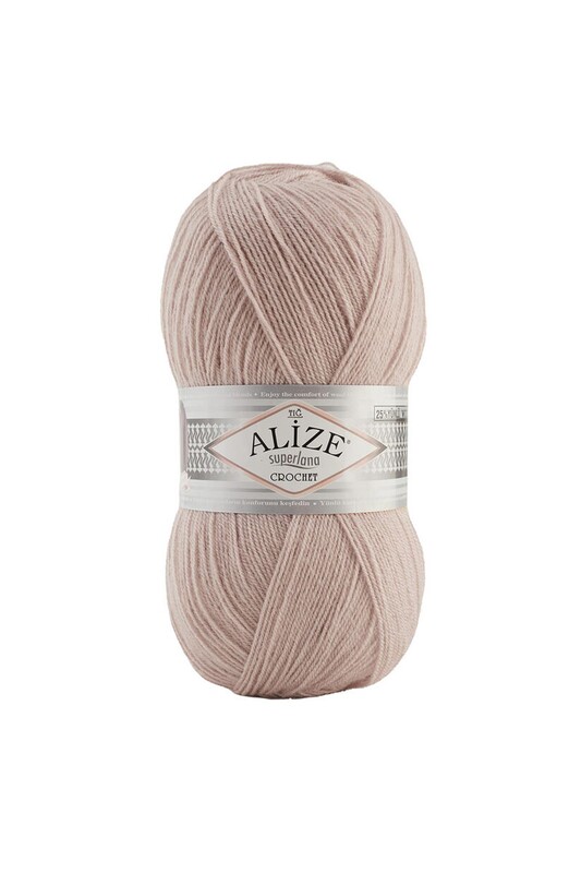 Alize - Alize Superlana Tığ El Örgü İpi Sandal Ağacı 574