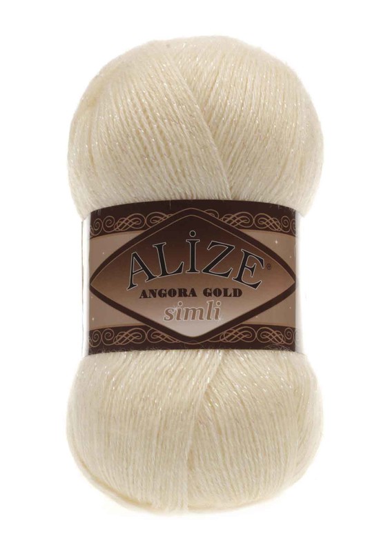 Alize - Пряжа Alize Angora Gold Simli/Медовый 160