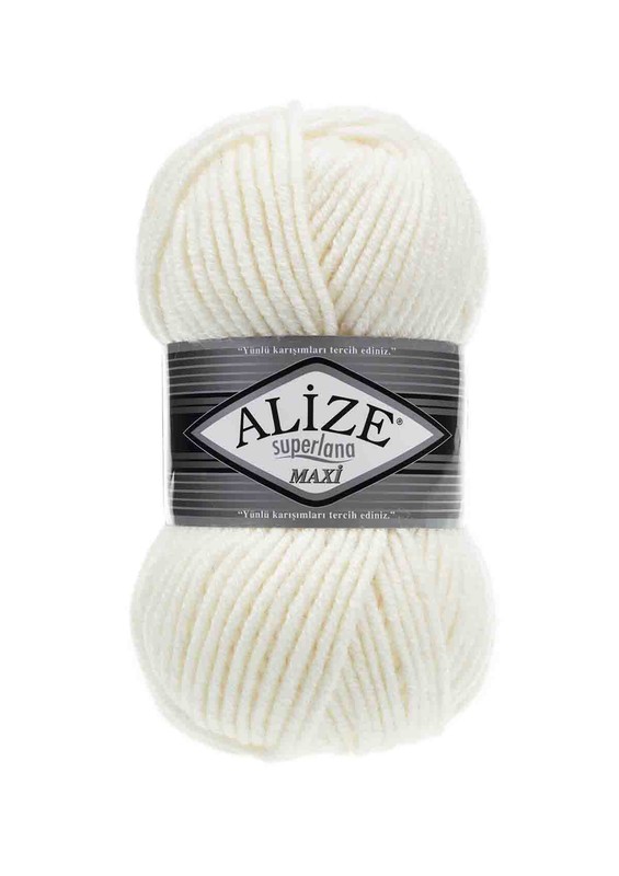 Alize - Пряжа Alize Superlana Maxi/Светло-кремовый 062