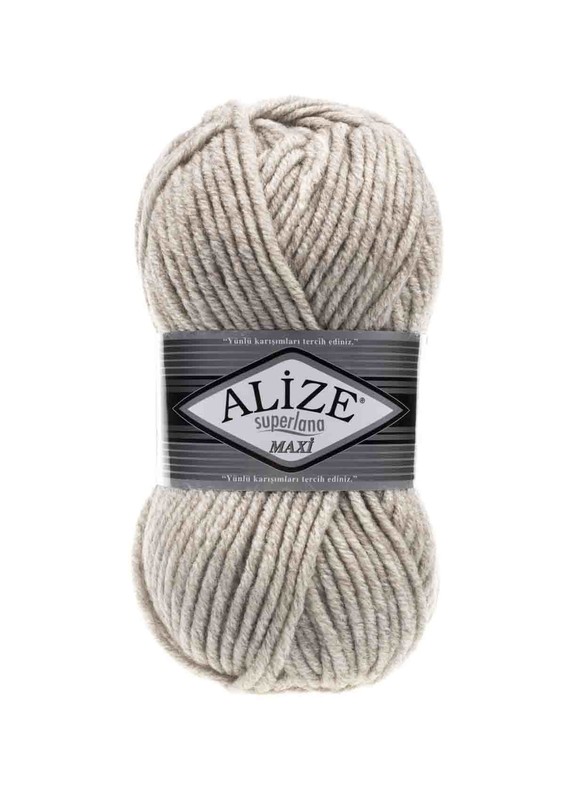 Alize - Пряжа Alize Superlana Maxi/Бежевый меланж 152