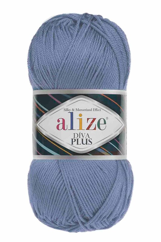 Alize - Пряжа Alize Diva Plus /Голубой 303