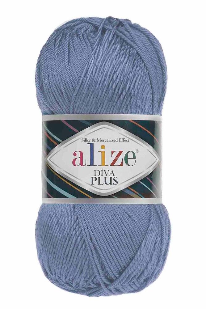 Пряжа Alize Diva Plus /Голубой 303