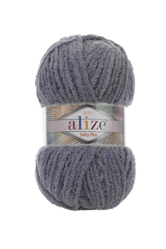 Alize - Пряжа Alize Softy Plus/ Серебрянно-серый 087