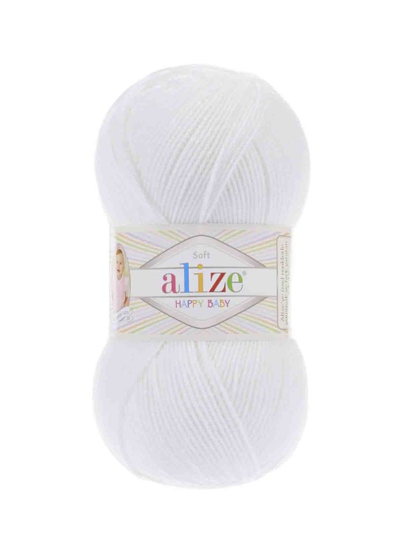 Alize - Пряжа Alize Happy Baby/Белый 055