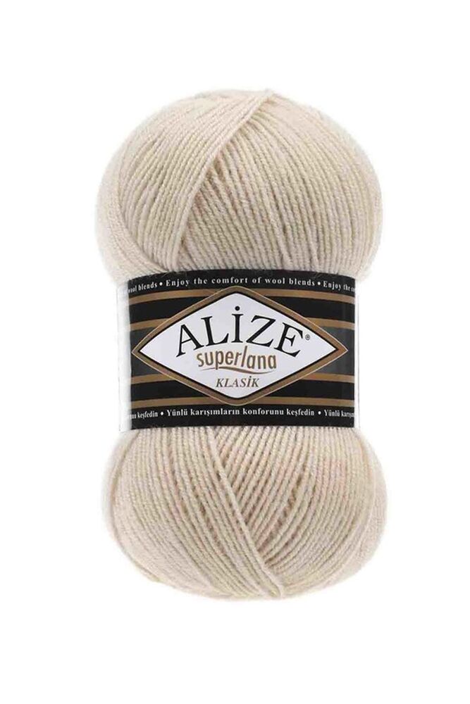 Пряжа Alize Superlana Klasik /Молочный 310