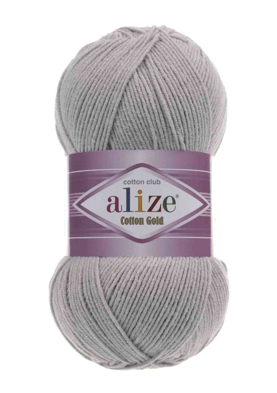 Alize - Пряжа Alize Cotton Gold/Серый меланж 021