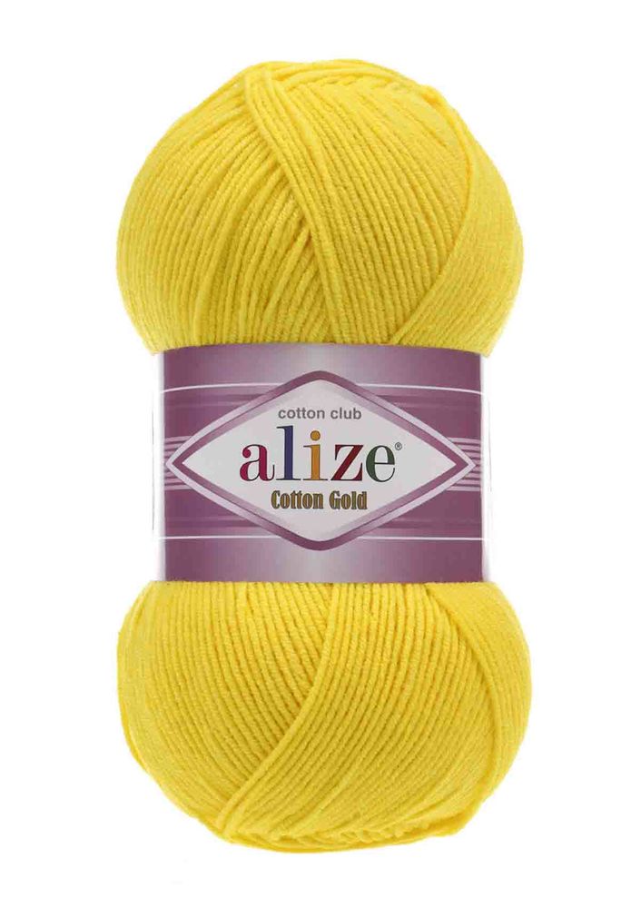 Пряжа Alize Cotton Gold/Желтый 110