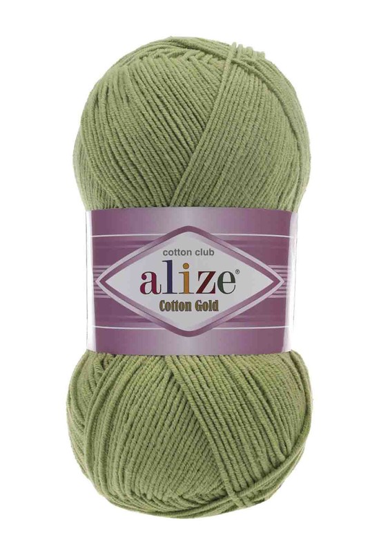 Alize - Пряжа Alize Cotton Gold/Зелёный 385