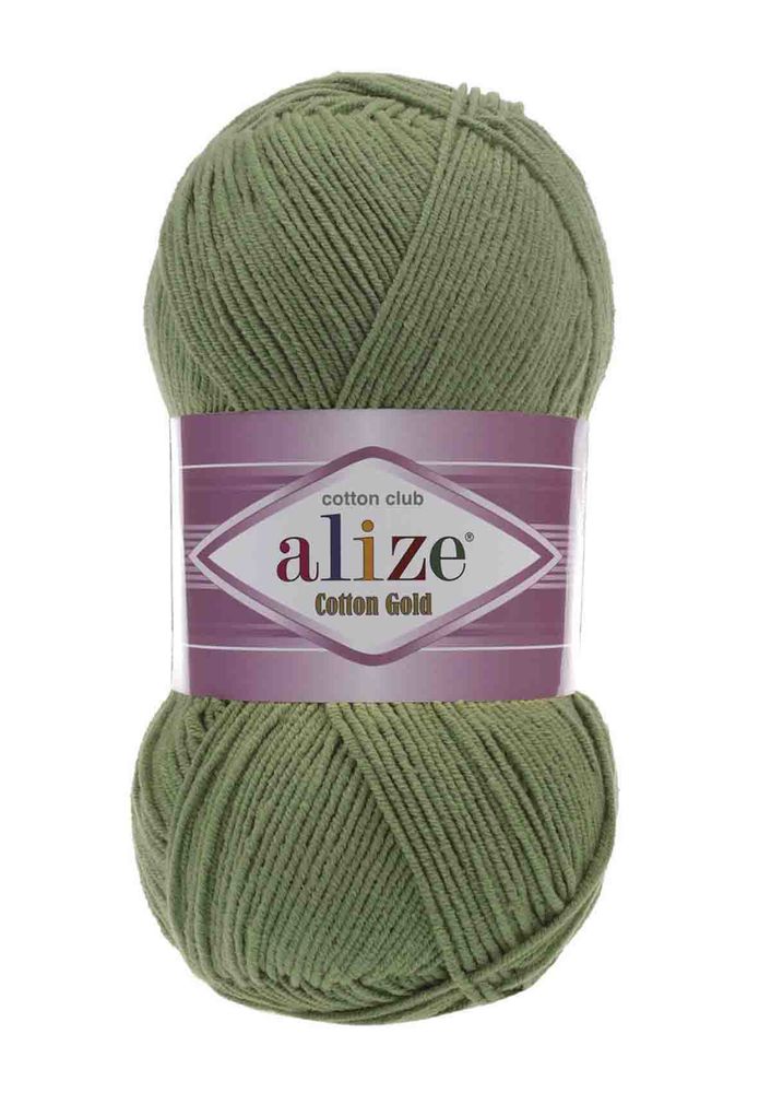 Пряжа Alize Cotton Gold/Зеленый 485