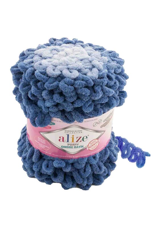 Alize - Пряжа для ручного вязания Alize Puffy Ombre Batik 7425