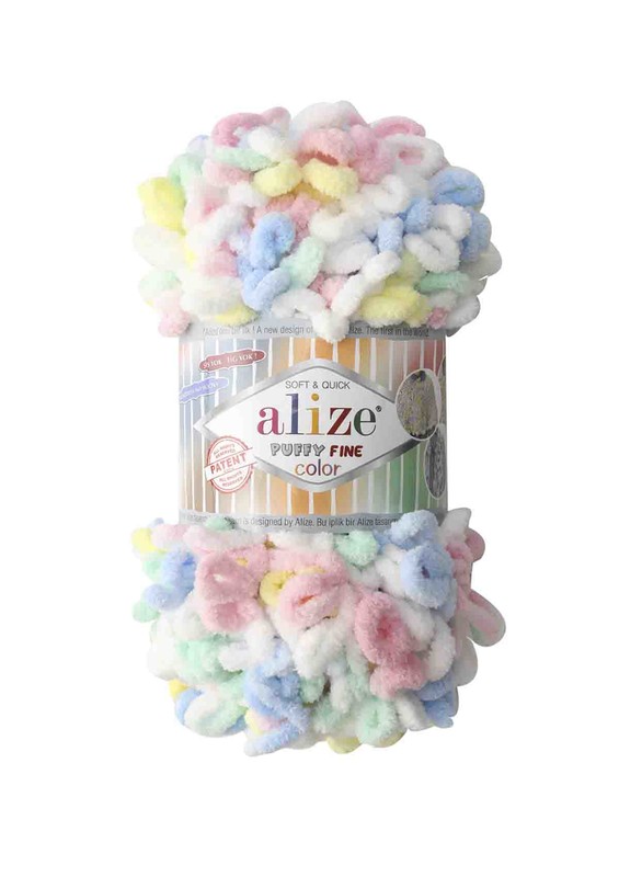 Alize - Alize Puffy Fine Color El Örgü İpi 5949