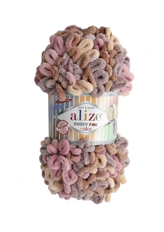 Alize - Alize Puffy Fine Color El Örgü İpi 6033