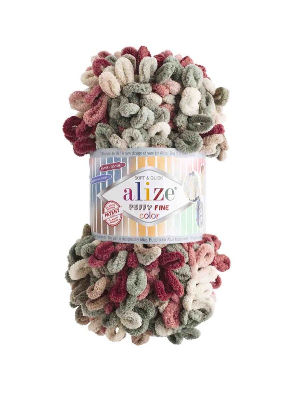 Alize - Alize Puffy Fine Color El Örgü İpi 6039