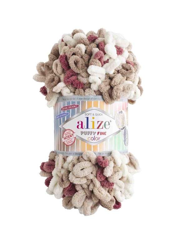 Alize - Alize Puffy Fine Color El Örgü İpi 6040