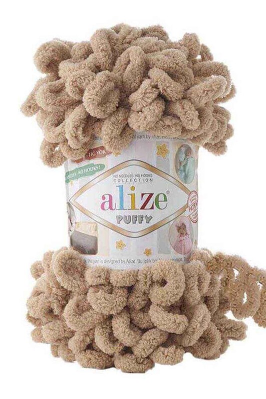 Alize - Alize Puffy El Örgü İpi Bej 262