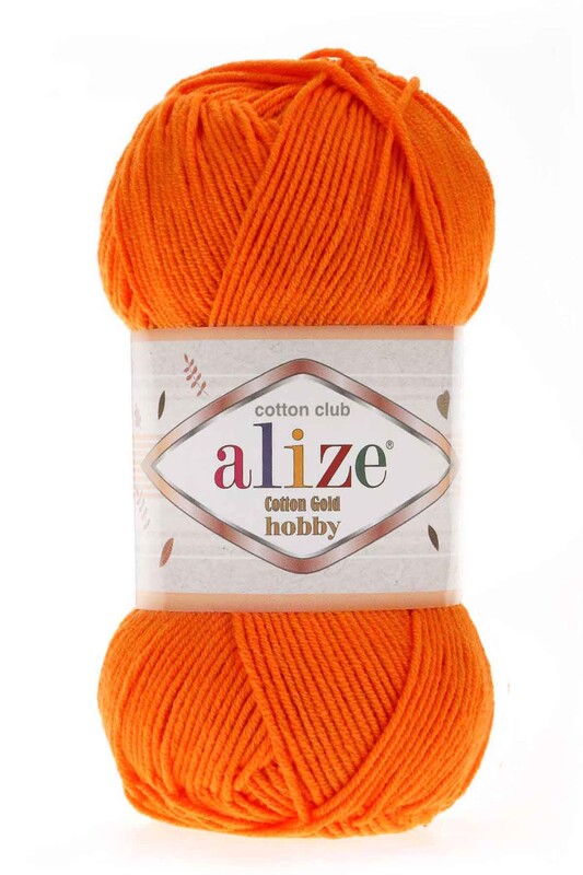 Alize - Alize Cotton Gold Hobby El Örgü İpi 50 gr Oranj 037