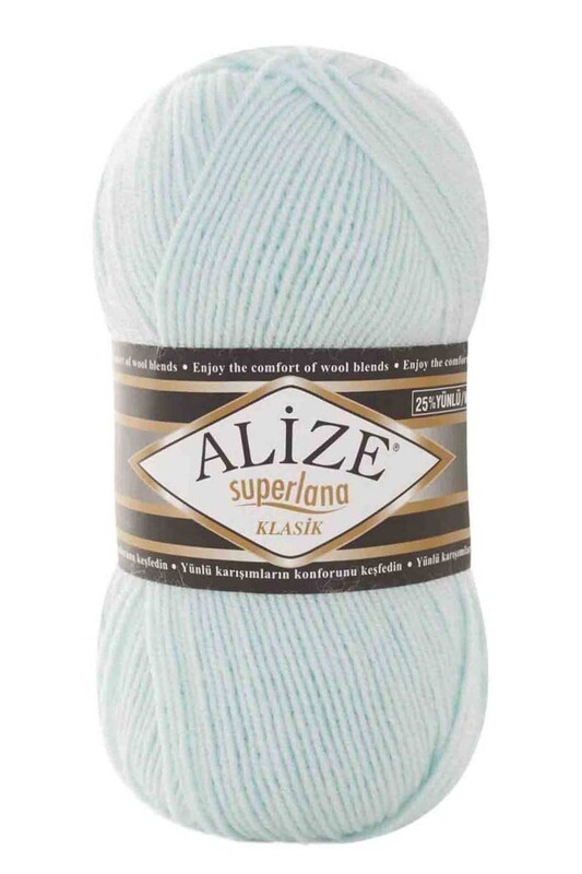 Alize - Alize Superlana Klasik El Örgü İpi Mint 522